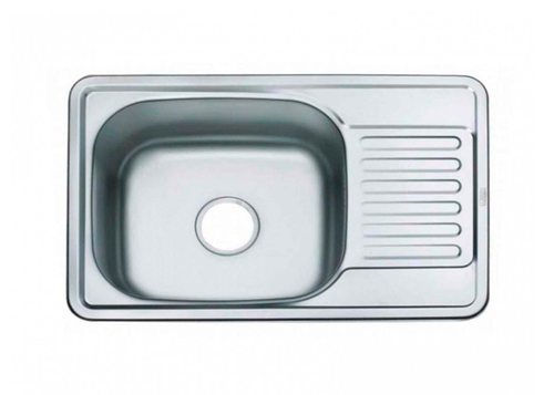 Мойка WW6643L-P0.6/180 SV прямоуг. чаша слева