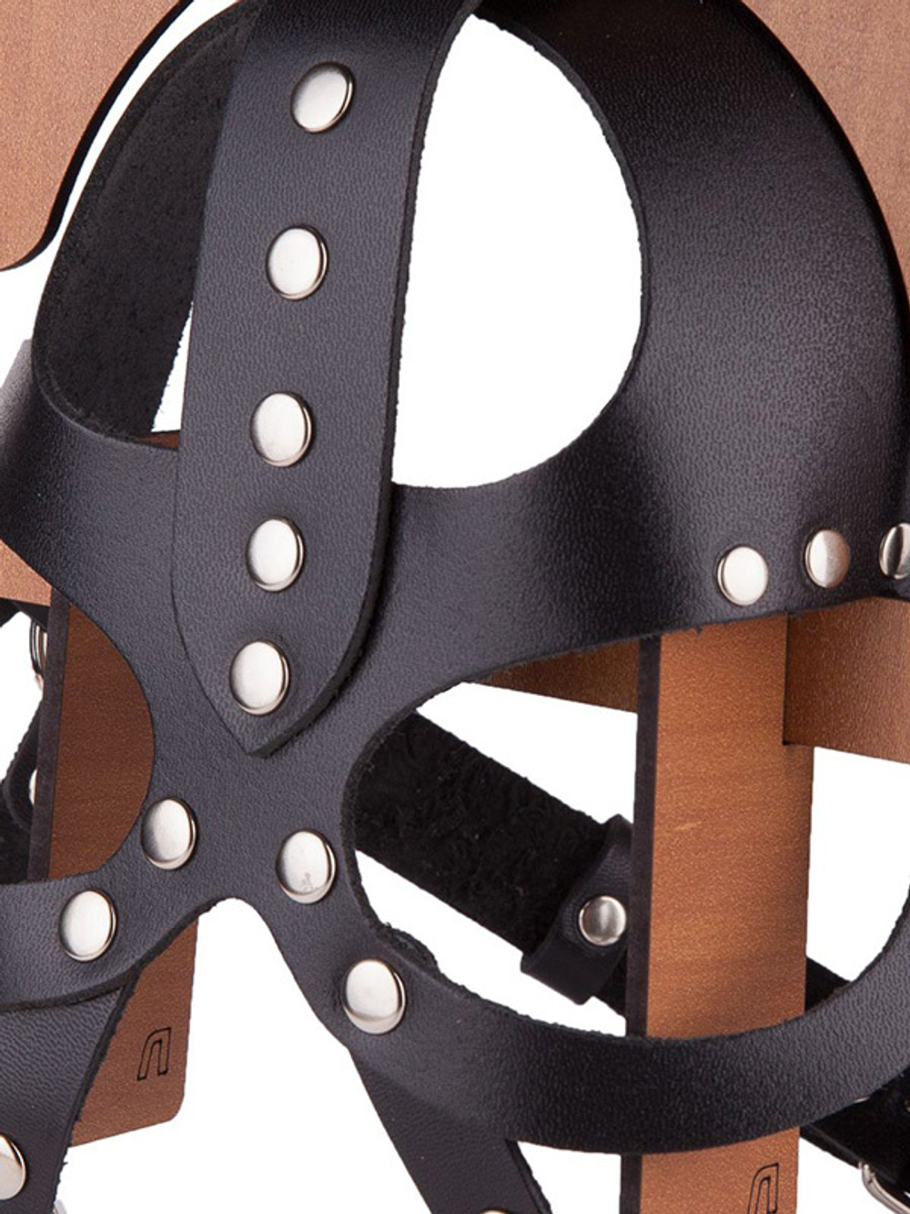 Кожаная маска-шлем Лектор Sitabella BDSM Accessories 6054-1