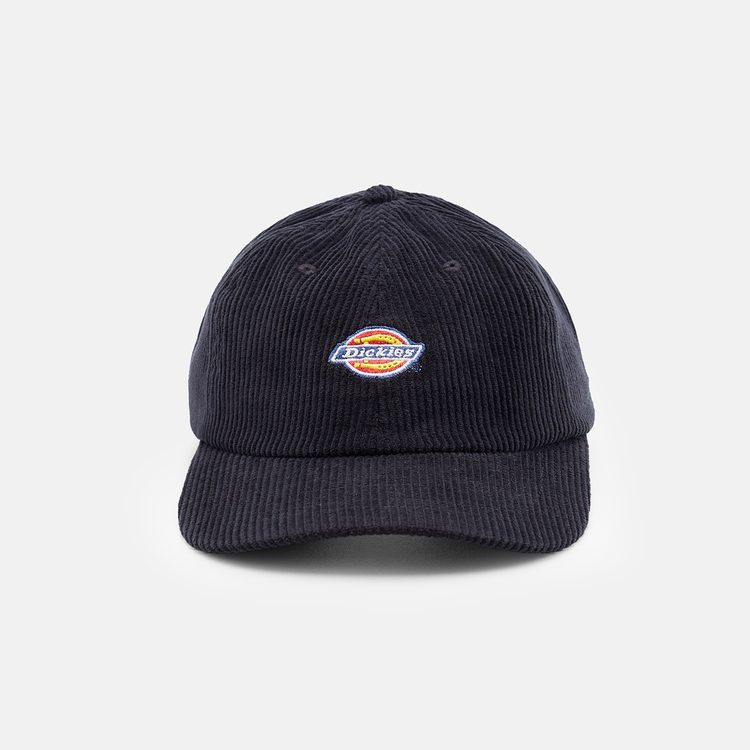 Кепка Dickies Hardwick Corduroy 6 Panel Logo Cap артикул:DK0A4ZAYBLK1 - купить в магазине Дайс