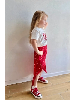 Костюм футболка с юбкой