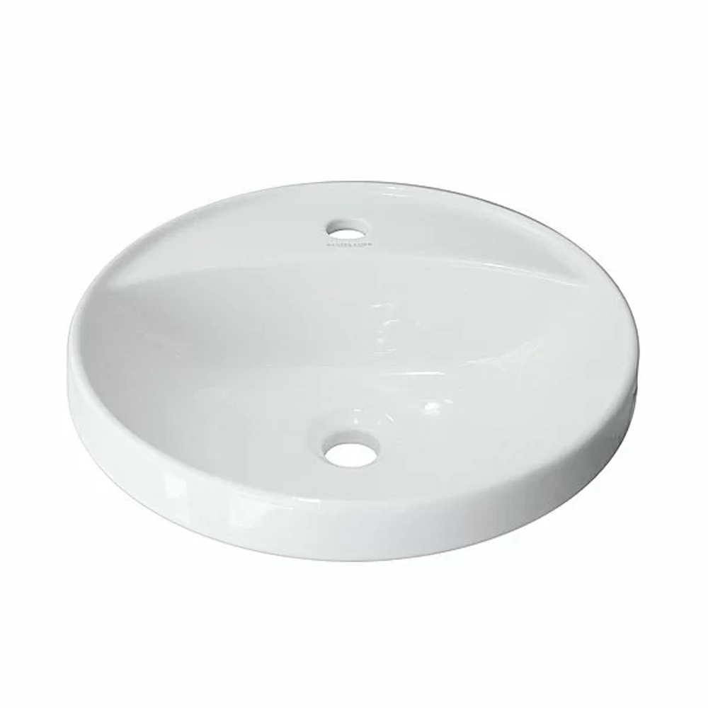 Тумба с раковиной Comforty Лозанна 120 белый глянец