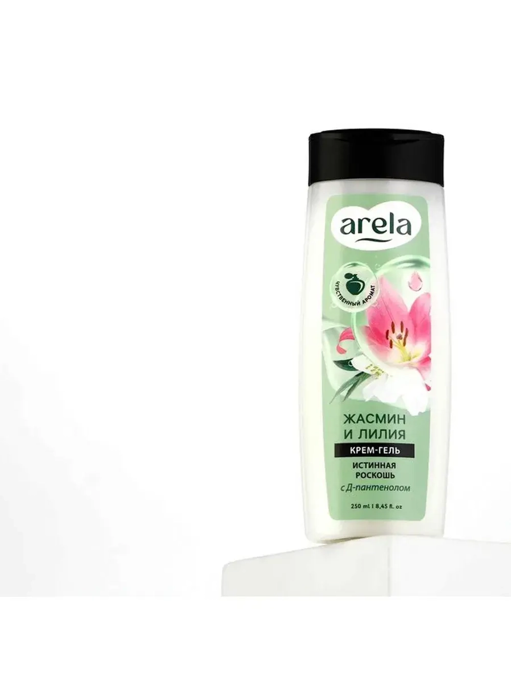 Крем-гель для душа ARELA, 250 мл, аромат лилии и жасмина