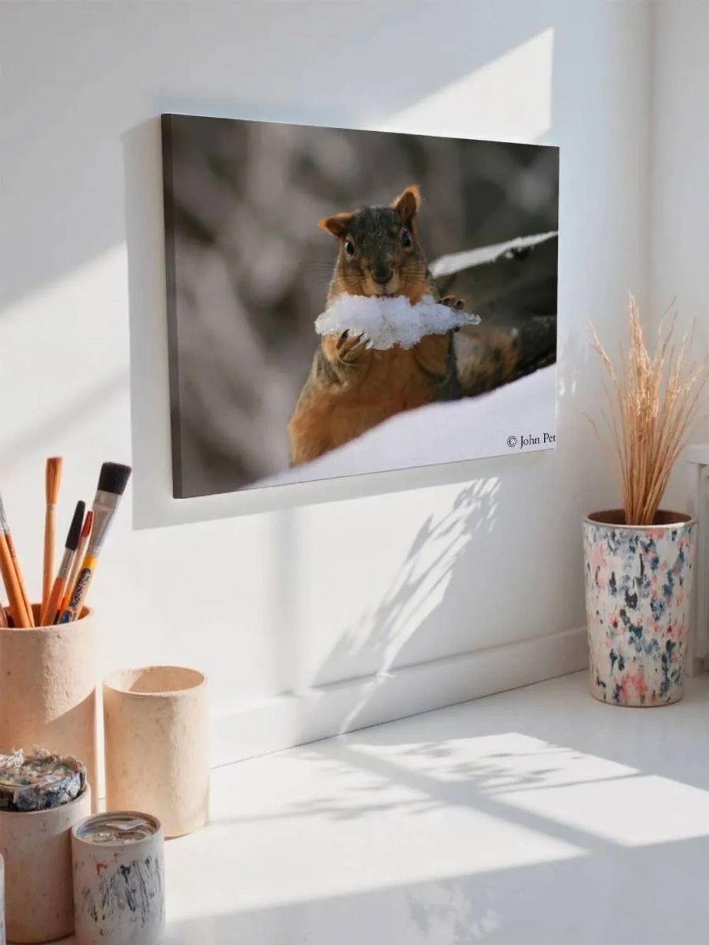 Картина на стену 40 X 50 Белка