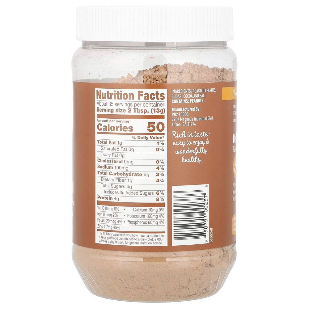 PB2 Foods, The Original PB2®, арахисовая паста в порошке с какао, 454 г (16 унций)