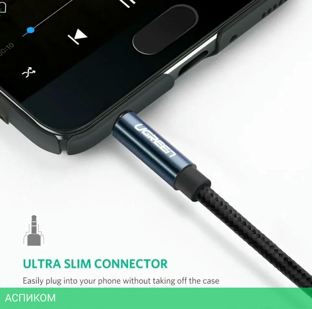 Кабель UGREEN AV112-10687 Blue (10687)