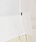 Льняная рубашка H-ROAN-BD-E-C1-243 BOSS BLACK - белый(50520283)