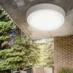 Светильник ЖКХ светодиодный ЭРА SPB-301-0-4K-20 IP40 20Вт 2000лм 4000К 180х180х35 круг накладной | Светильники ЖКХ IP40 и IP44