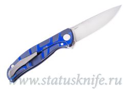 Нож Широгоров F95T Gen.4 MagnaCut Blade Show Blue Accentфотография - 6