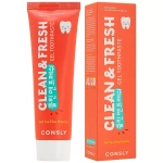 CNS Toothpaste Гелевая зубная паста с экстрактом красного чая и морскими минералами Clean&Fresh Red Tea & Sea Minerals Gel Toothpaste, 105g