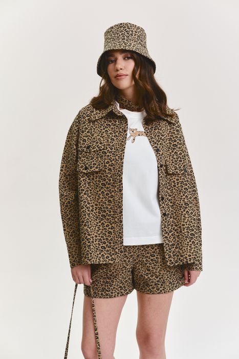 РУБАШКА СТЭМ ЛЕОПАРД