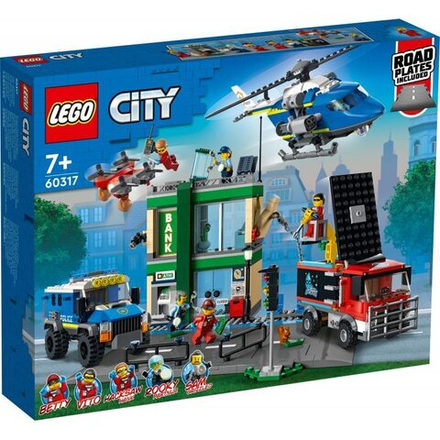 Конструктор LEGO City - Ограбление банка 60317