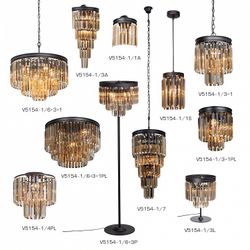 Потолочная люстра Vitaluce V5154 V5154-1/4PL