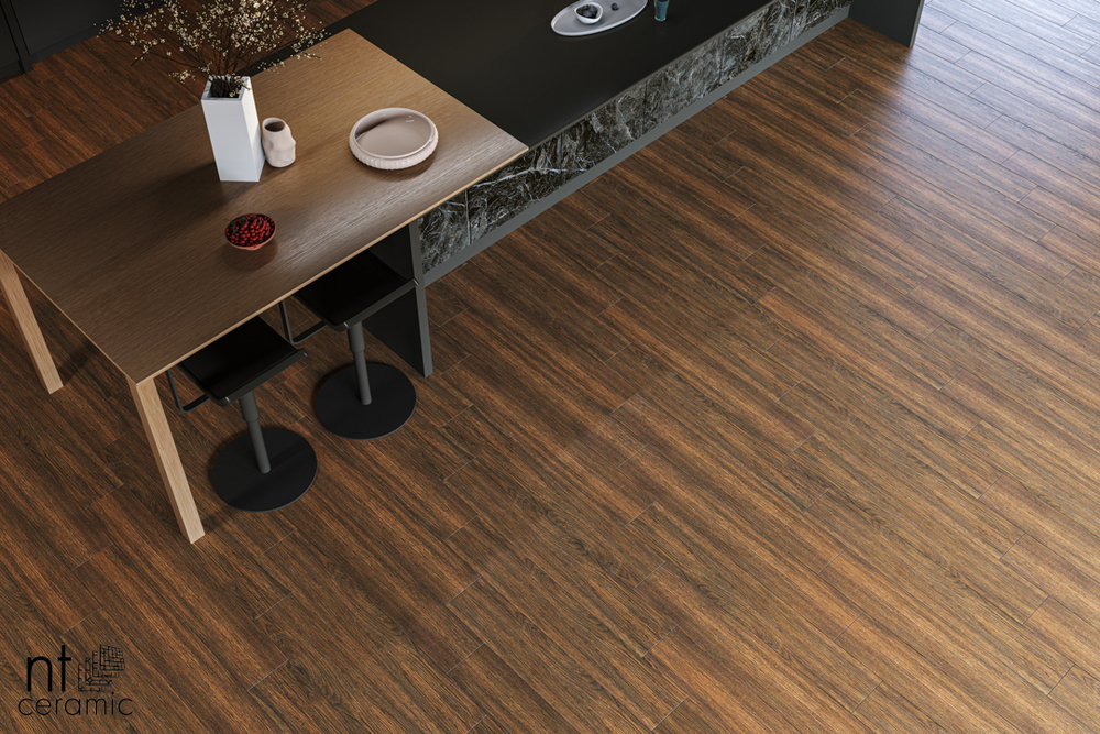 NT Ceramic Wood Brown 20x120