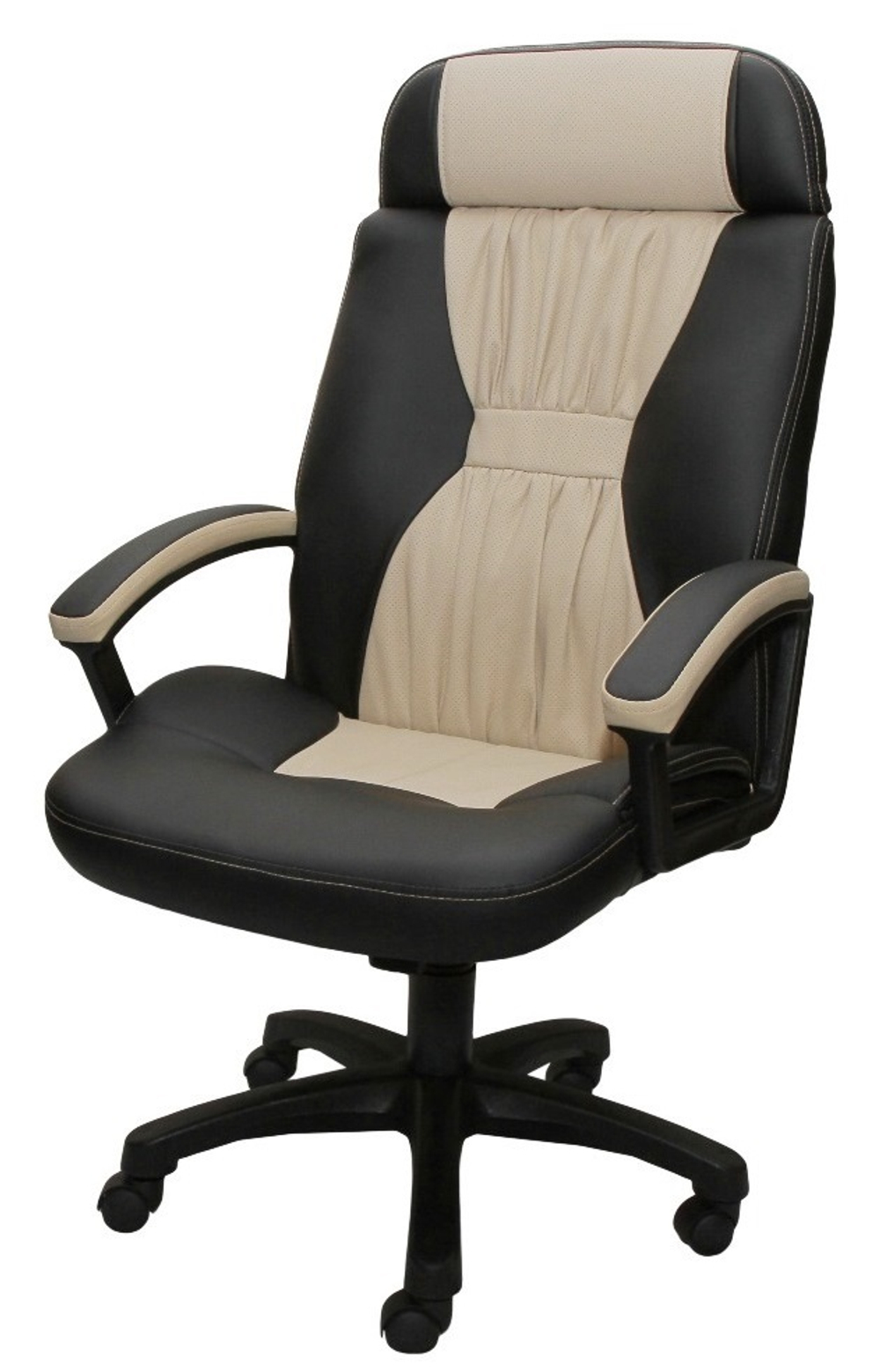 Фортуна 5(71) Кресло для руководителя (комбинированный кожзам)