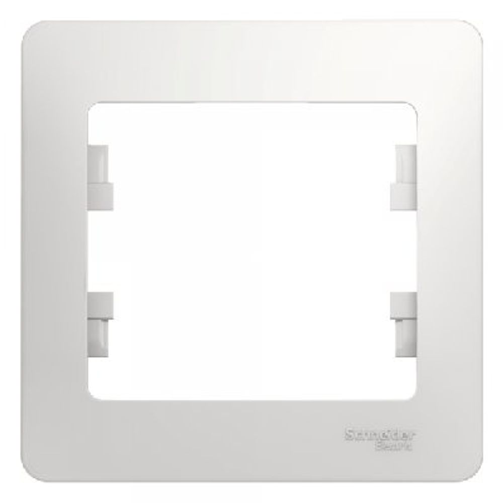 Schneider Electric Glossa Белый Рамка 1-местная IP20 скрытая установка GSL000101
