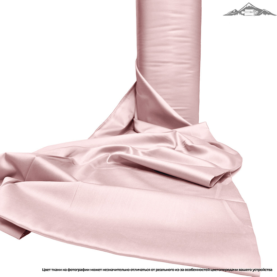 Сатин гладь. 40S "Розовый зефир" | ш.220 см | 120 г/м² | хлопок-100%