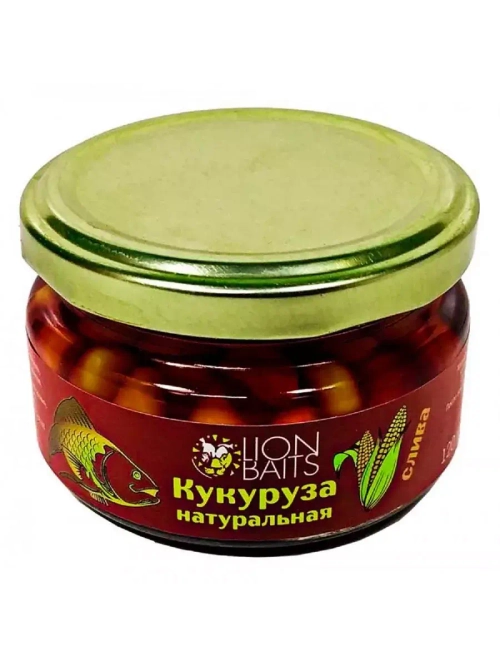 Кукуруза стеклянная банка 120мл Слива