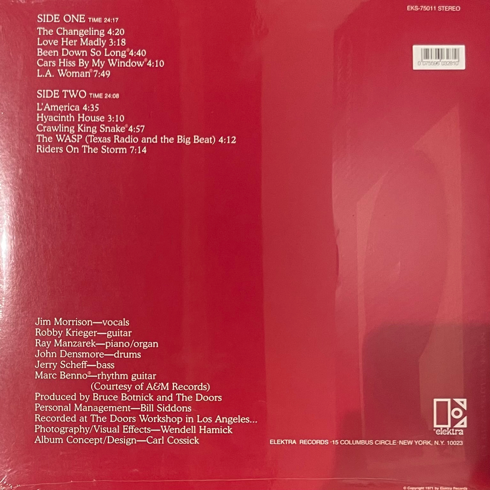 Виниловая пластинка The Doors ‎– L.A. Woman LP