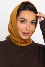 Косынка с отворотом (горчичная) КО19-23М LT Collection