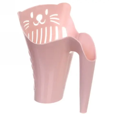 Совок-чашка для кошачьего туалета «Помощник» 17*12см цвет розовый Ultramarine