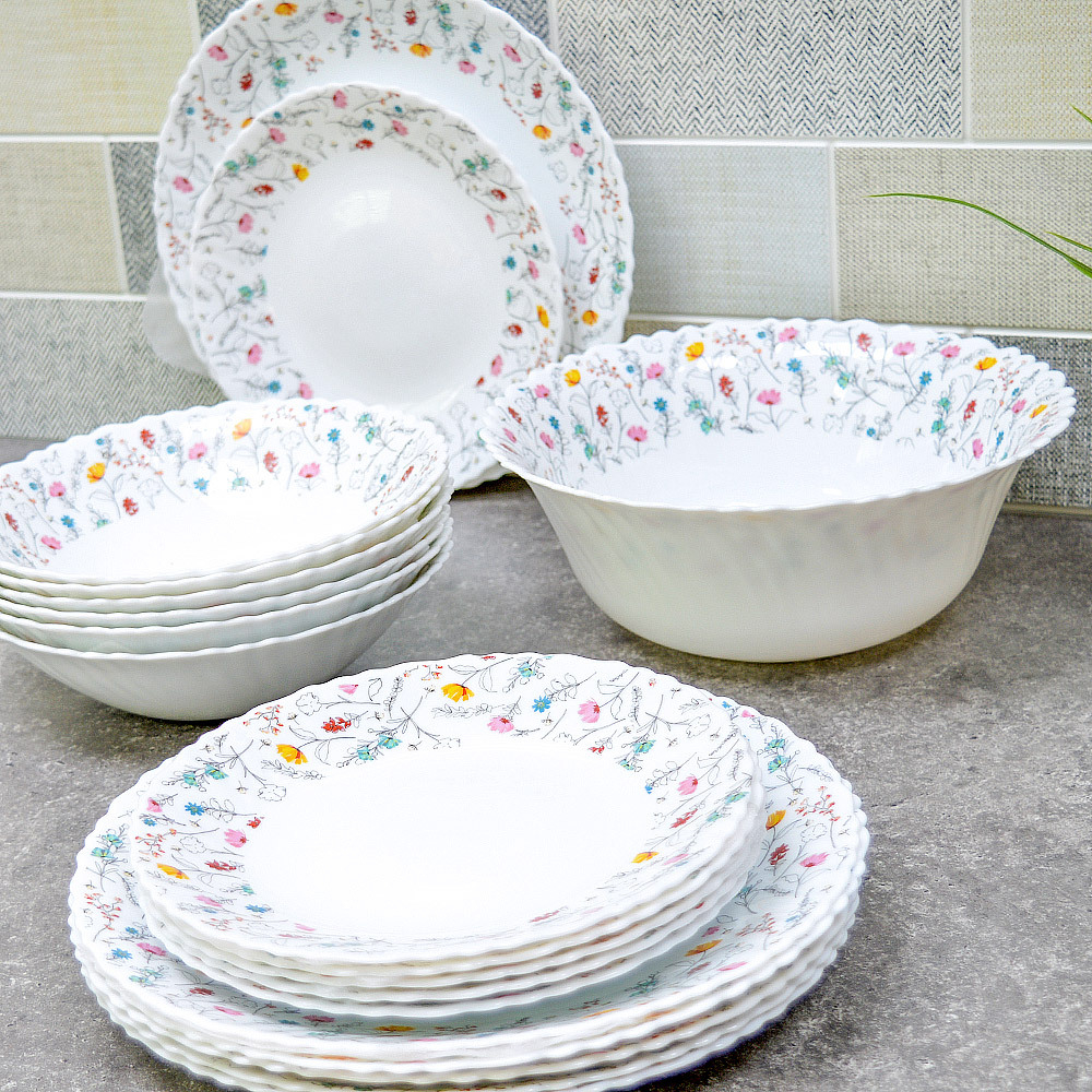 Столовый набор 19 предметов "Летнее настроение"