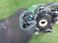 Битая Фара левая Nissan Qashqai J11 (2013-2019) галоген