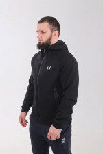Мастерка с капюшоном Rage black атр.: HY26461