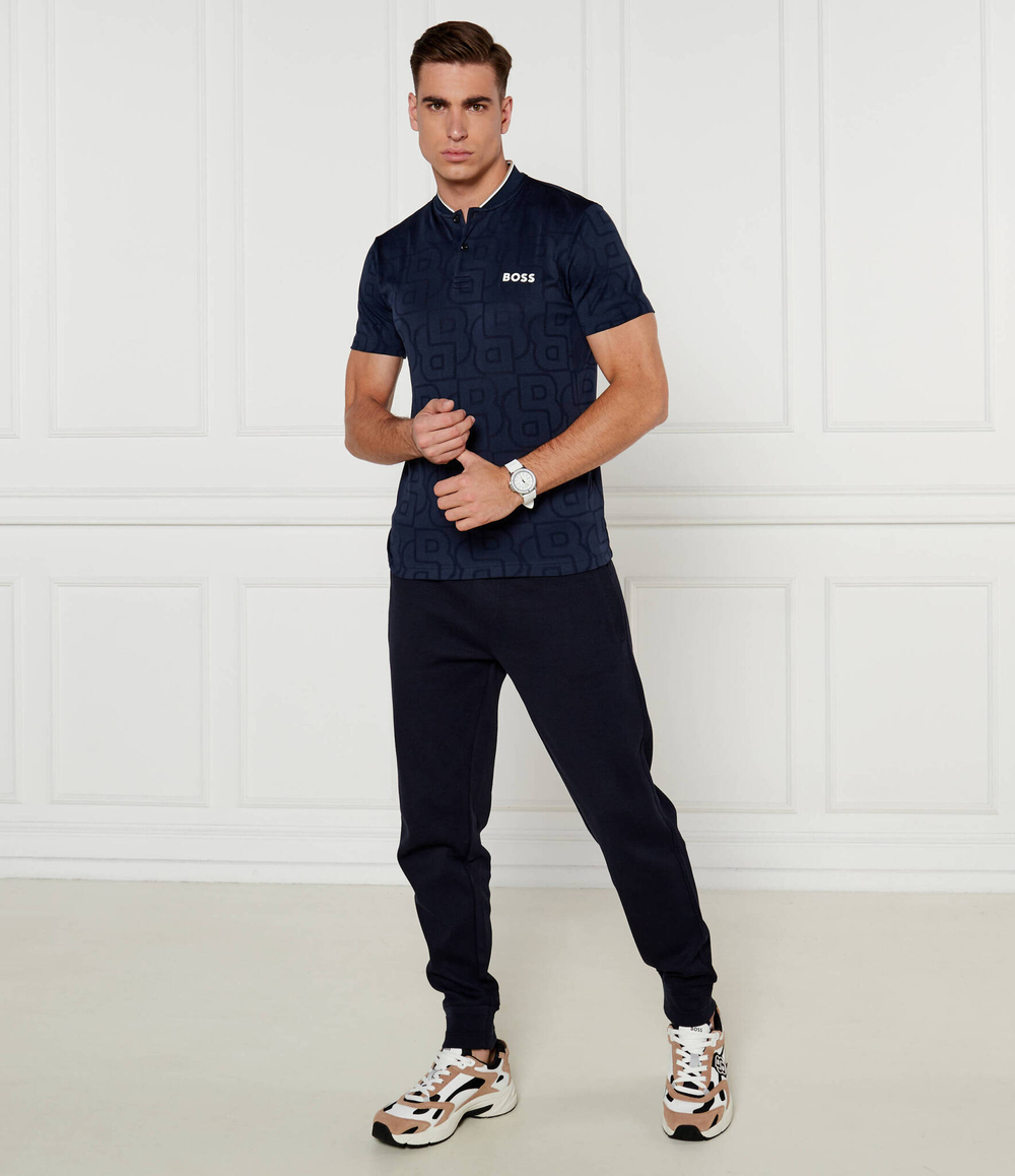 Поло BOSS X MATTEO BERRETTINI Pariq BOSS GREEN - темно-синий(50521973)