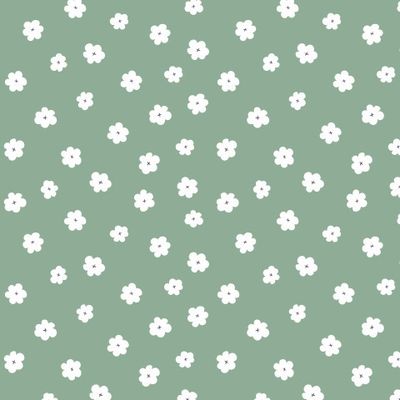 Узор из мелких цветочков, мильфлер