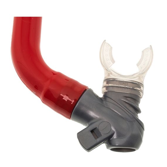 Трубка детская Marlin Joy Red/Silver с клапанами