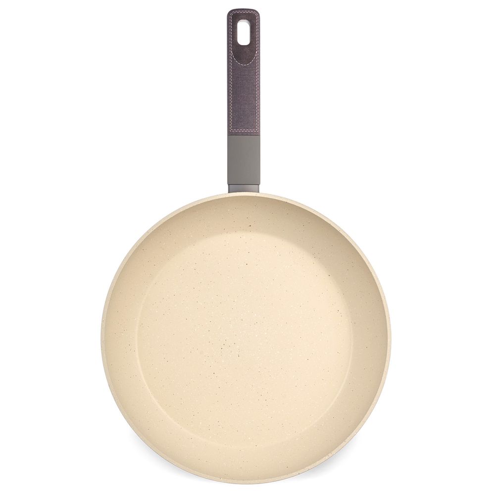 СКОВОРОДА С АНТИПРИГАРНЫМ ПОКРЫТИЕМ PFLUON MARBLE, 28*5,2 СМ