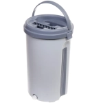 Набор для уборки «Селфи» Чистюля (ведро с отжимом, швабра, две насадки) в цветной коробке 270