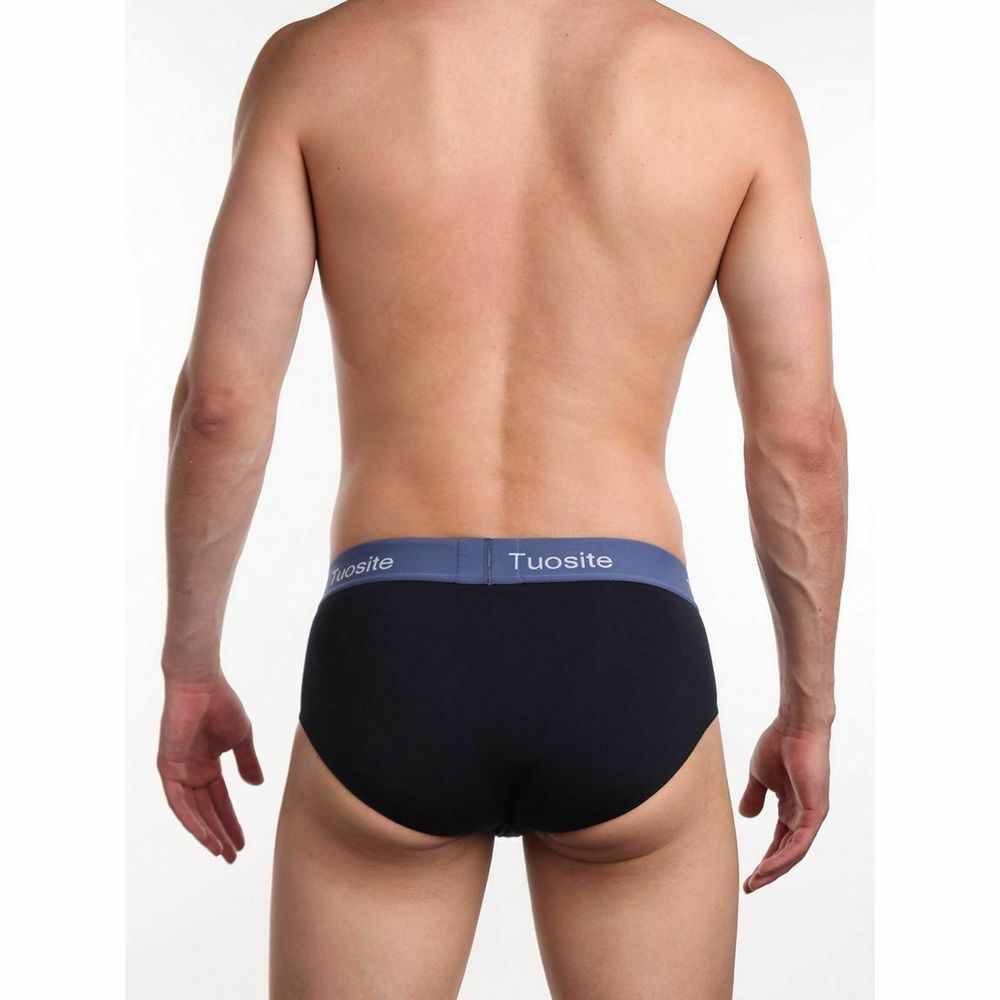 Мужские трусы брифы темно-синиеTuosite TS7827-1