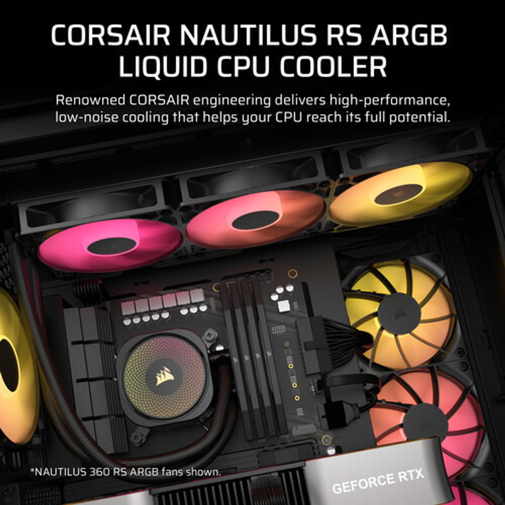 Система охлаждения жидкостная Corsair NAUTILUS 240 ARGB