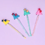 Карандаш чернографитный «Альпака», 11 секций, ТМ, микс 4 цвета, 16,5см