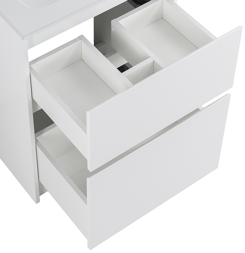 Тумба под раковину BelBagno Kraft 60 KRAFT-600-2C-PIA-BO Bianco Opaco