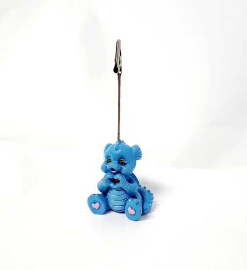 Держатель "Дракон с сердечком", сиреневый