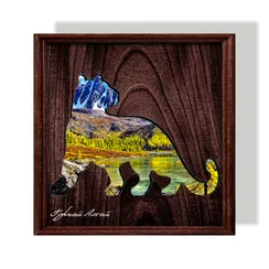 Магнит Anya stole it "Ирбис"