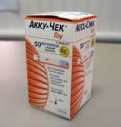 Тест-полоски для глюкометра Accu-Chek Go