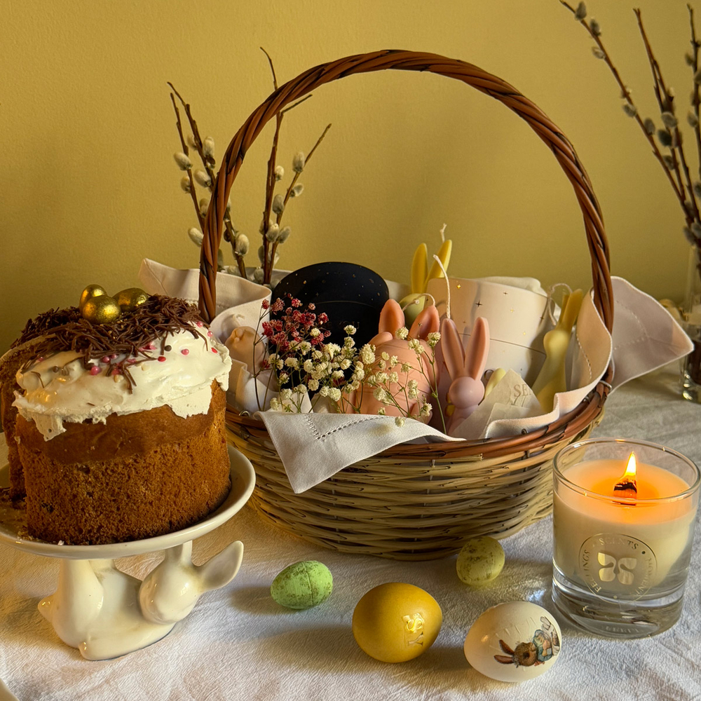 Корзина большая Пасхальная