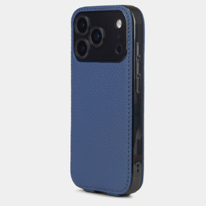 Кожаный чехол для iPhone 17 Pro Max, теленок цвета синий королевский