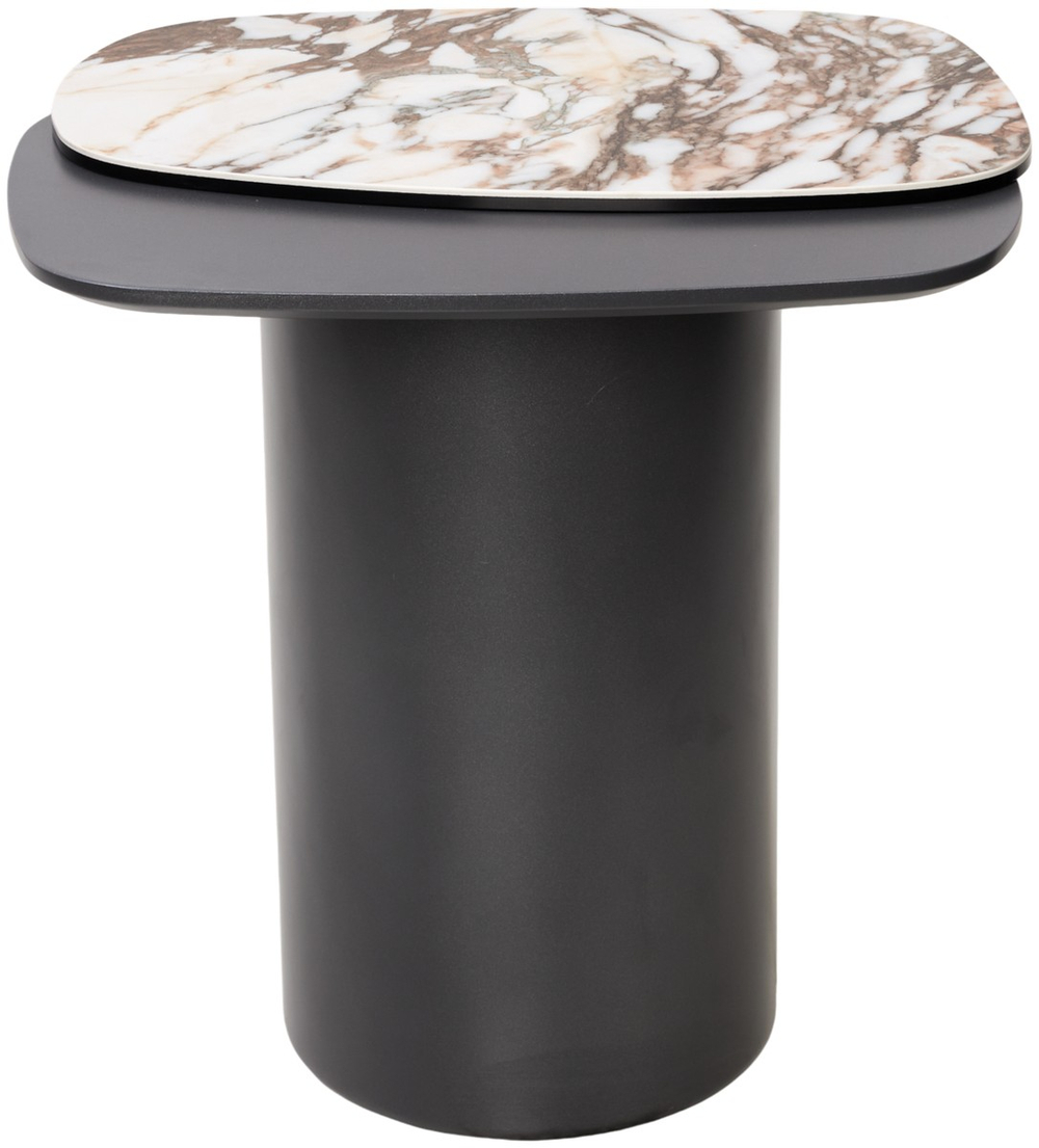 Стол М-City DISAUR Кофейный Арвид (Arvid) Tl-312 Испанская керамика на стекле, МДФ, темно-серый МДФ каркас