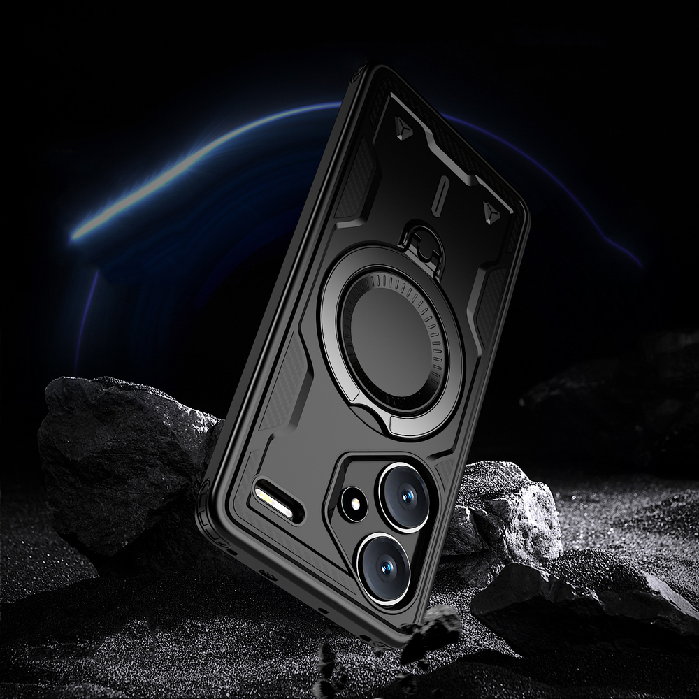 Чехол Magneto Case с кольцом для Xiaomi Redmi Note 13 Pro+