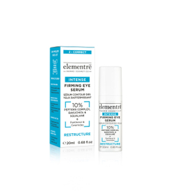 Укрепляющая сыворотка для контура глаз 10% ПЕПТИДЫ, БАКУЧИОЛ & СКВАЛАН FIRMING EYE SERUM 20 ml от Elementrè Dermo Cosmetics, Швейцария, для anti-age ухода за зоной вокруг глаз, при признаках усталости и обезвоженности, для кожи с потерей упругости, в программах восстановления и омоложения, для профессионального и домашнего ухода
