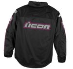 PDX Дождевик / Женский / Черно-розовый