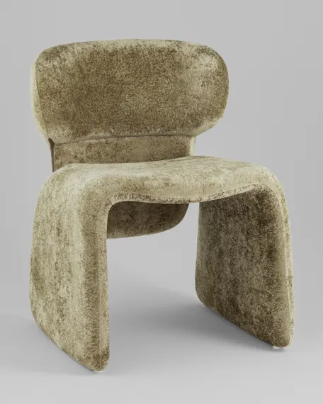 Кресло Nazare, зеленый велюр