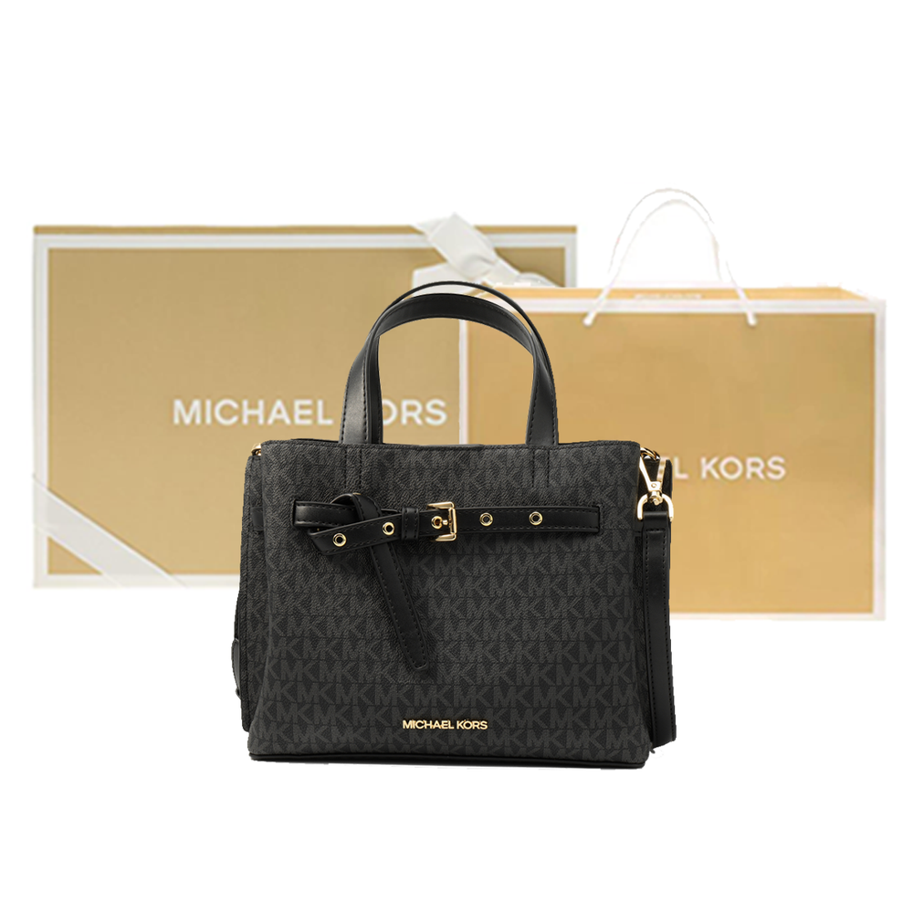 Сумка MICHAEL KORS MK Emilia LOGO, 35H0GU5S1B-BLACK