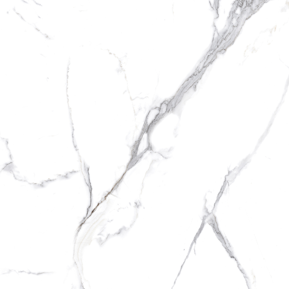 Calacatta Splendid Silver Керамогранит белый 80х80 Полированный