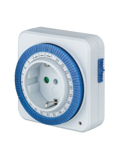 Таймер 61 558 NTR-A-S02-WH розет. электромех. Navigator 61558