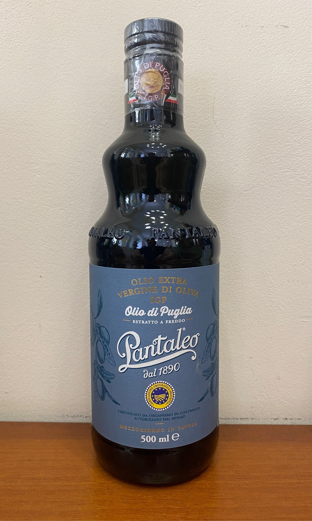 Оливковое масло PANTALEO I.G.P. EXTRA VIRGIN 0,5 л, Италия